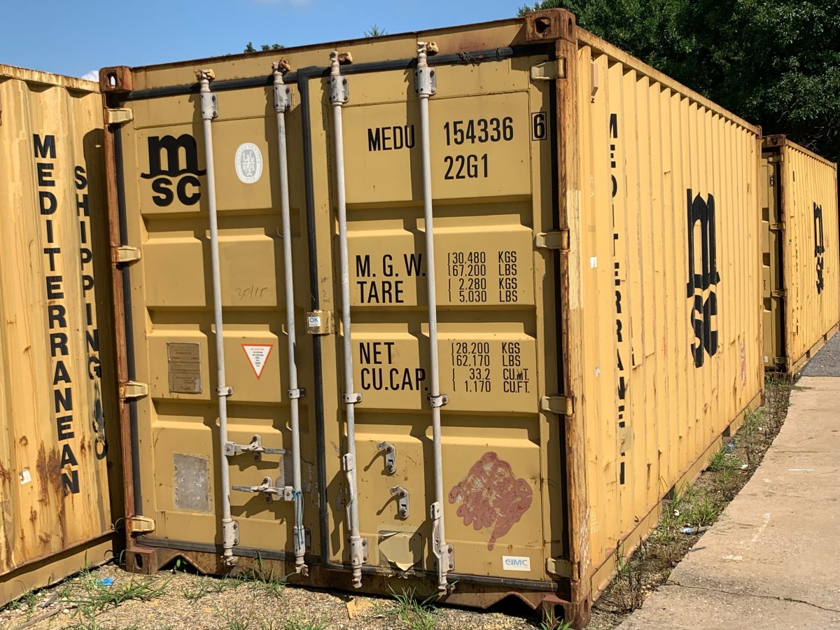20' STORAGE UNIT CONTAINER Barrons Barrons