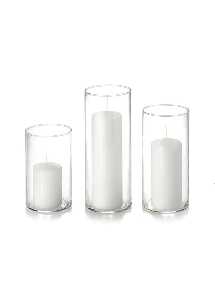 Glass Hurricane Vases Barrons Barrons