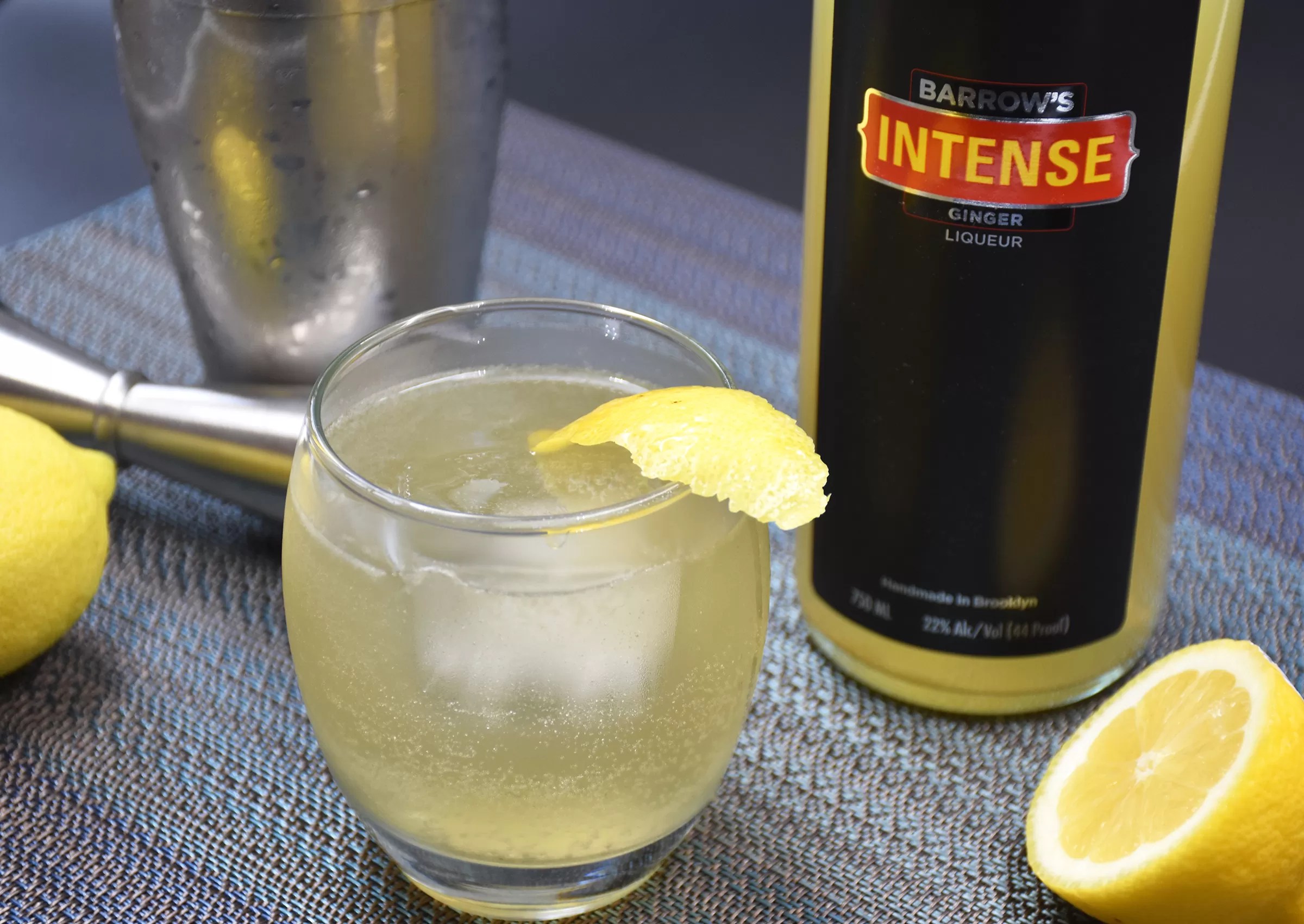 Intense Bourbon Smash Barrow's Intense Ginger Liqueur