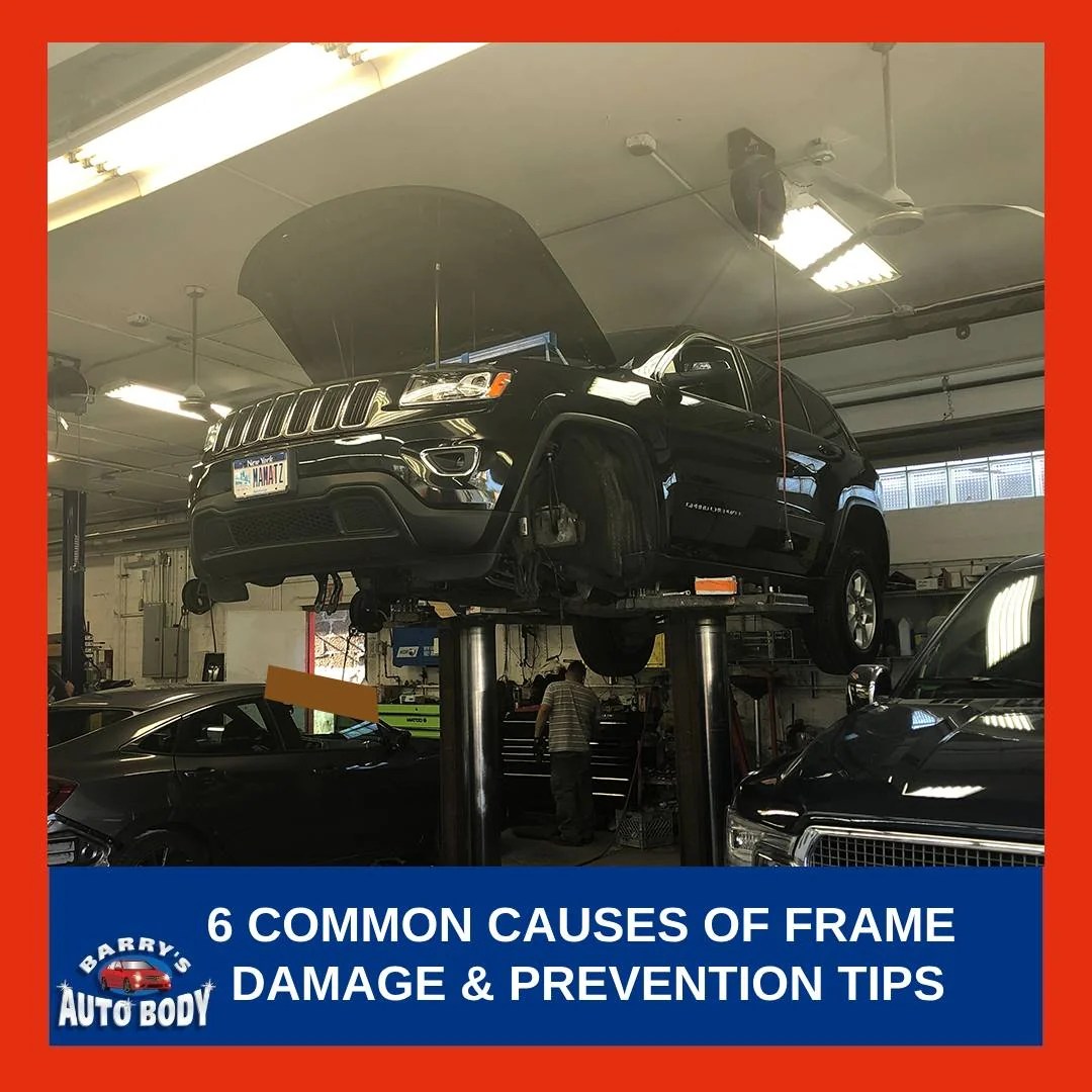 6 Common Causes of Frame Damage and How to Prevent Them Barry's Auto Body