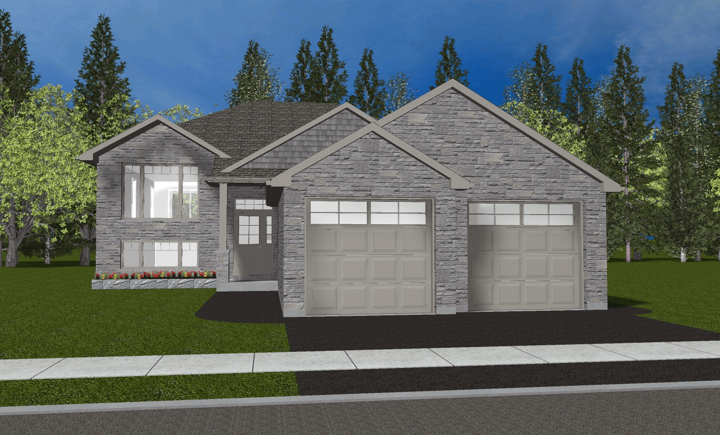 Gibson with 4 Bedrooms House Plan Barry's Construction Allenford, ON