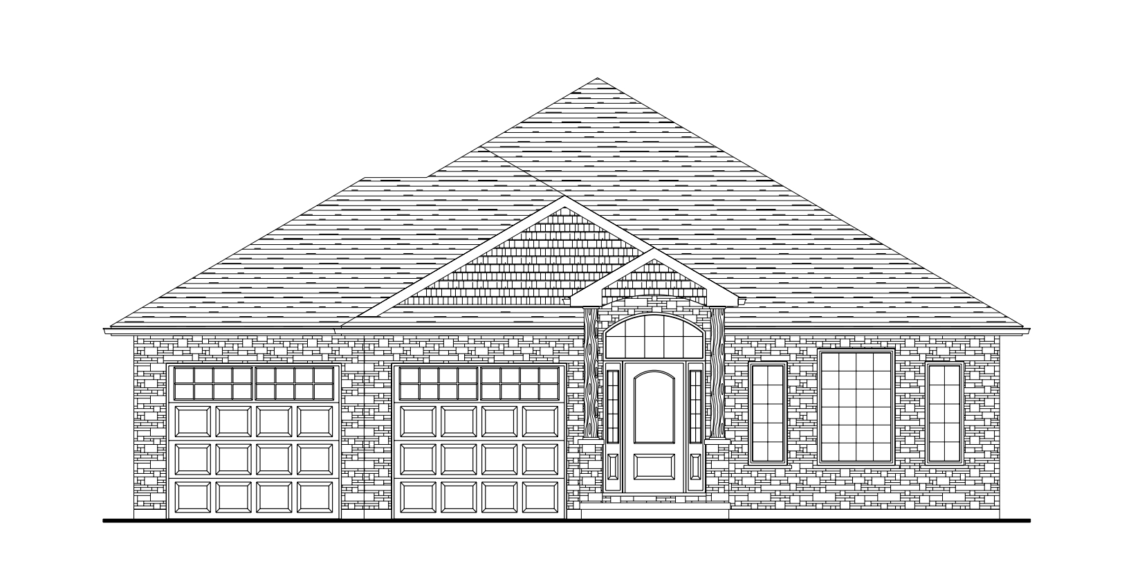 Bungalow with 5 Bedrooms House Plan Barry's Construction Allenford, ON
