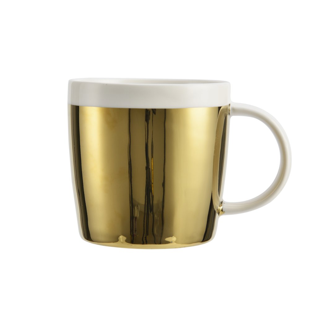 Ulio coffee cup gold Coffee cups and dinnerware