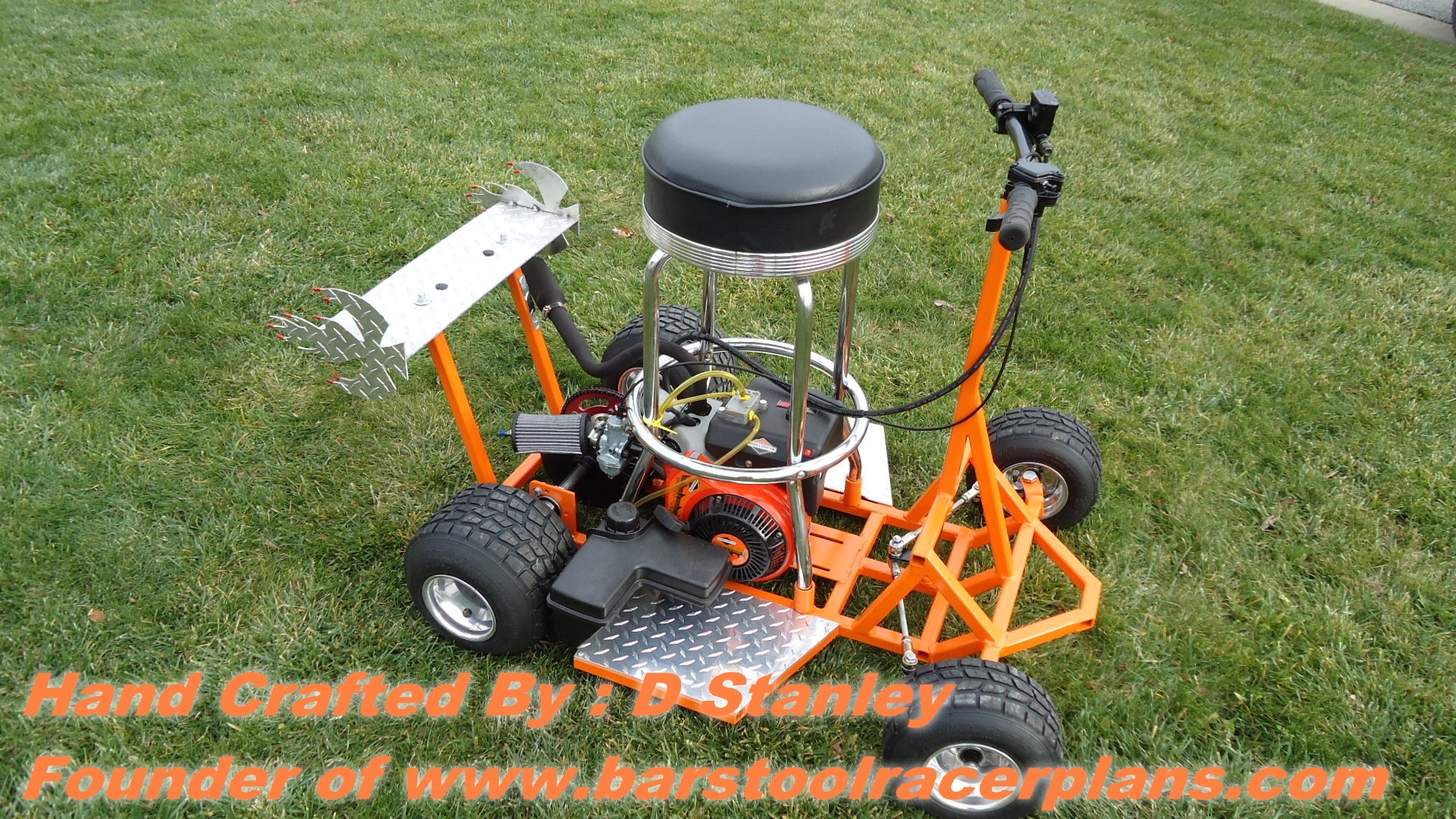 Customer Rides Bar Stool Racer & Bar Fly Racer Plans