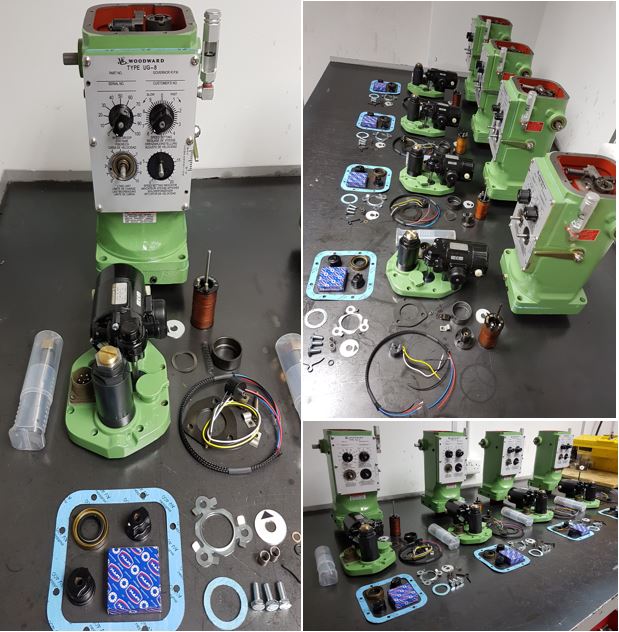 Woodward Governor Overhaul Servicing Repairs Spares Installations