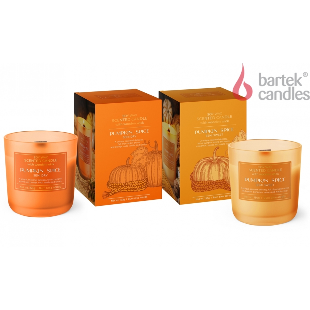 Semi Sweet Bartek Candles