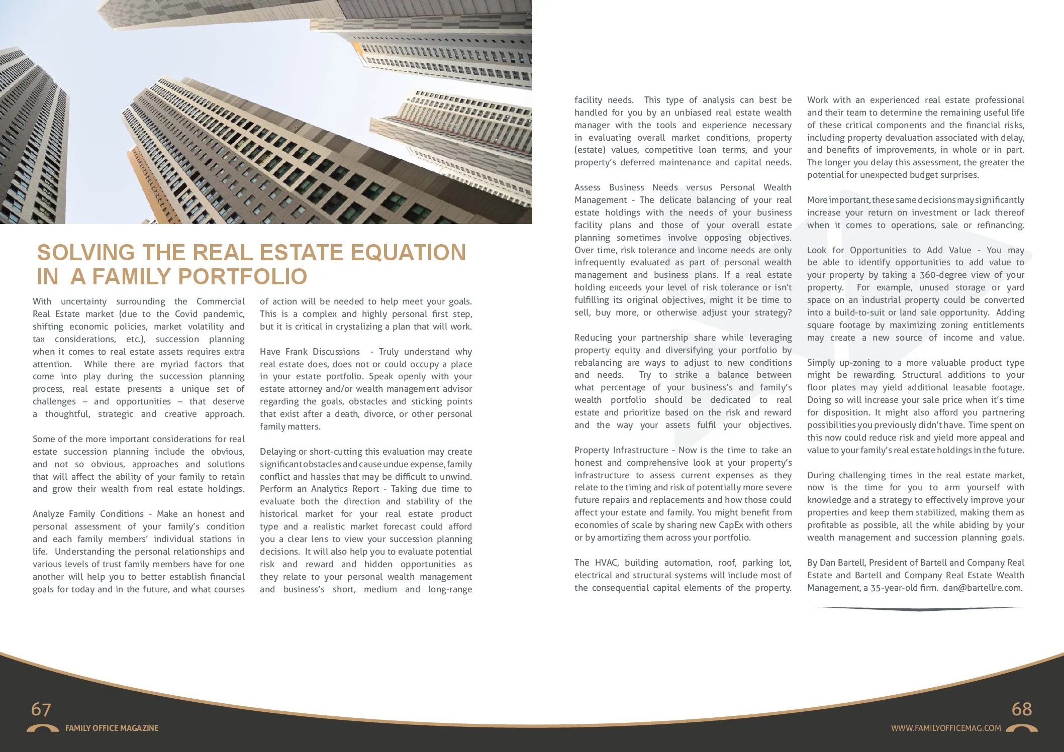 Home Bartell Real Estate Wealth Management