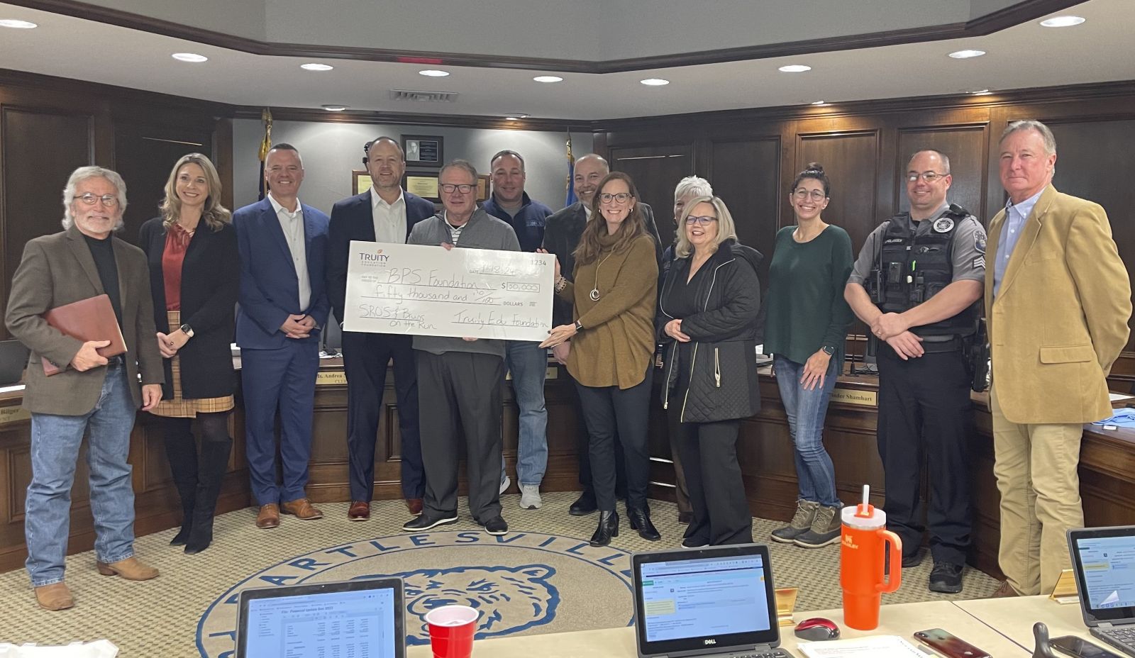 Bartlesville Radio » News » Truity Donates 50K to Bartlesville School