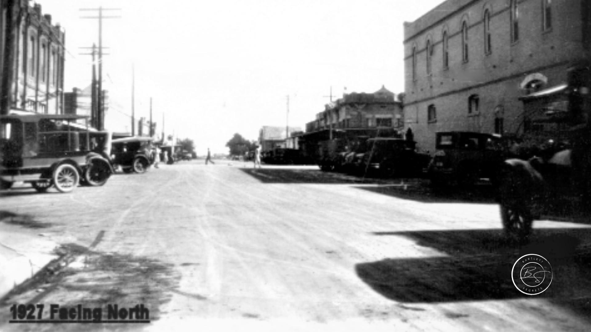 Bartlett 1927 Facing North Bartlett Secrets Explore This Incredible Texas Town