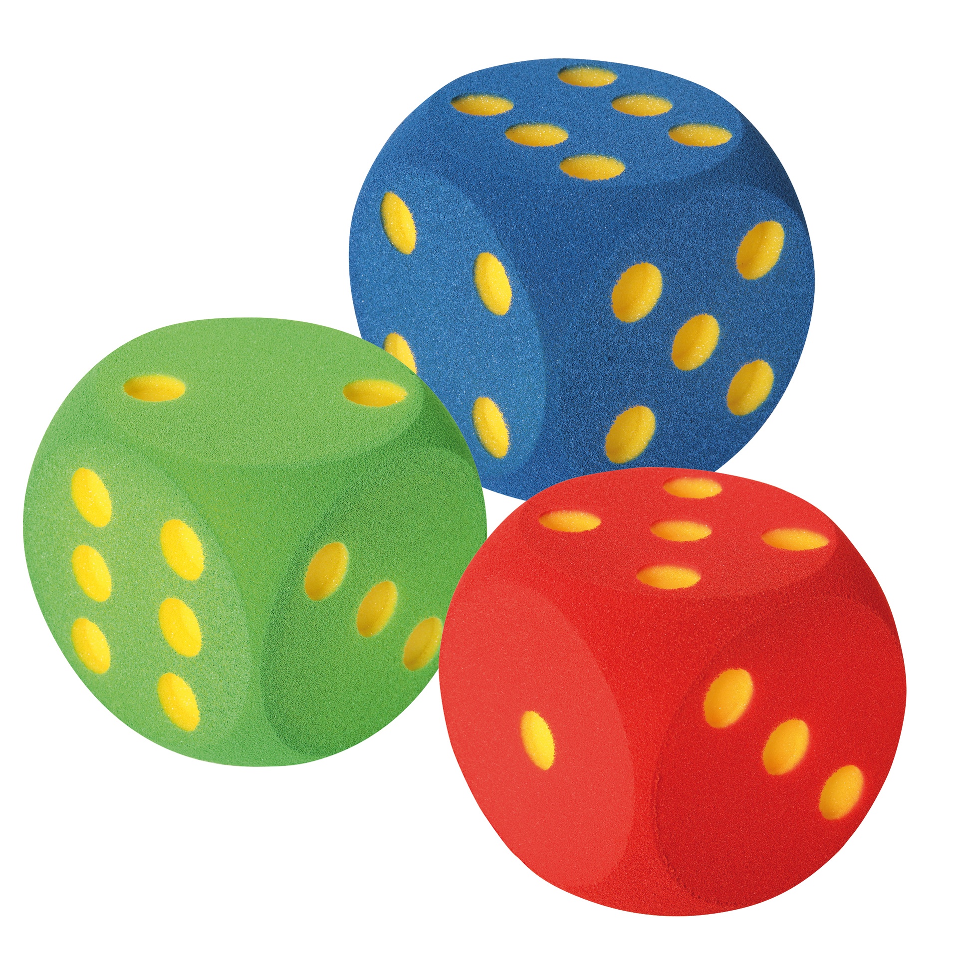 Board and PartyGames Dice made of foamed rubber Bartl GmbH