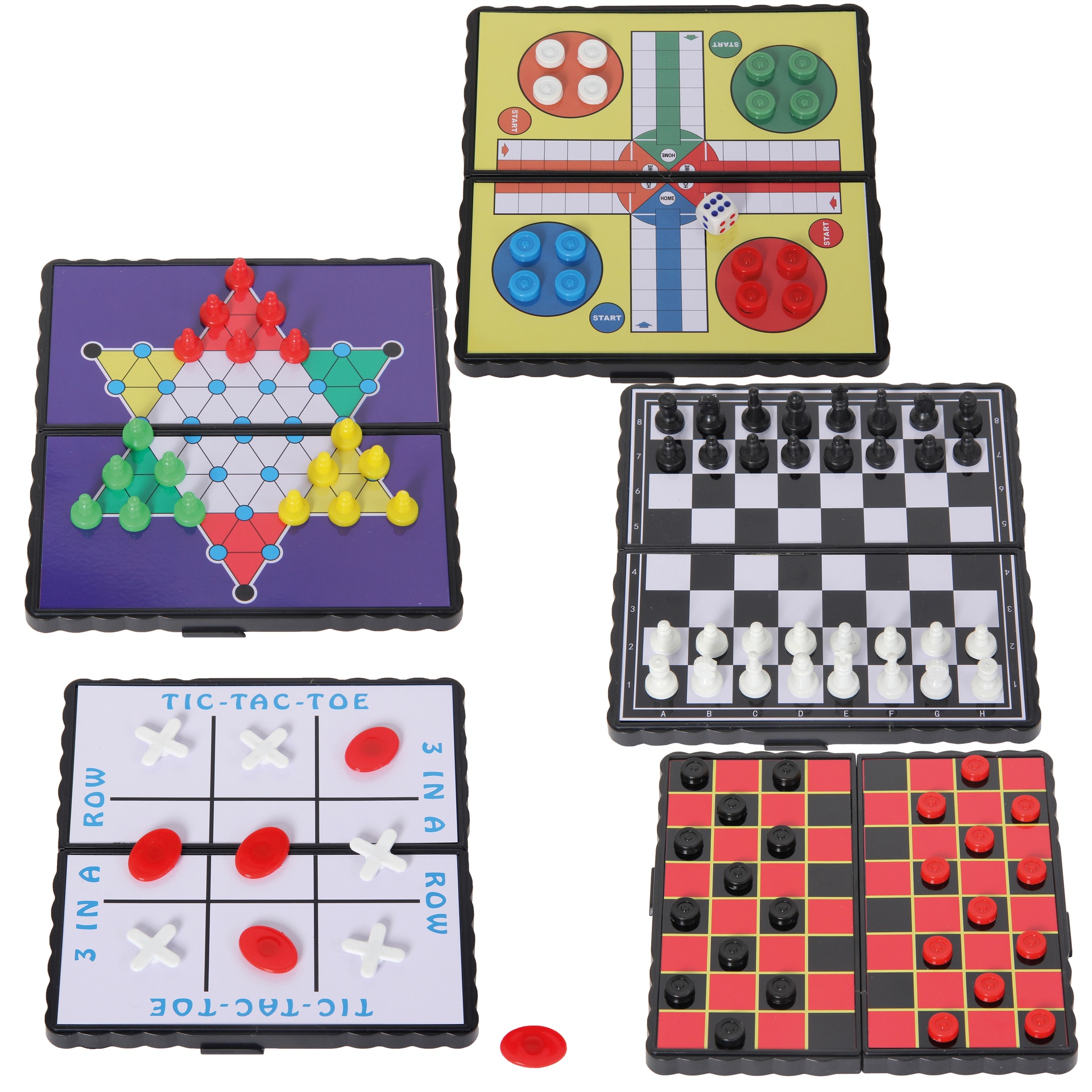 Board and PartyGames MiniTravel games, assorted designs