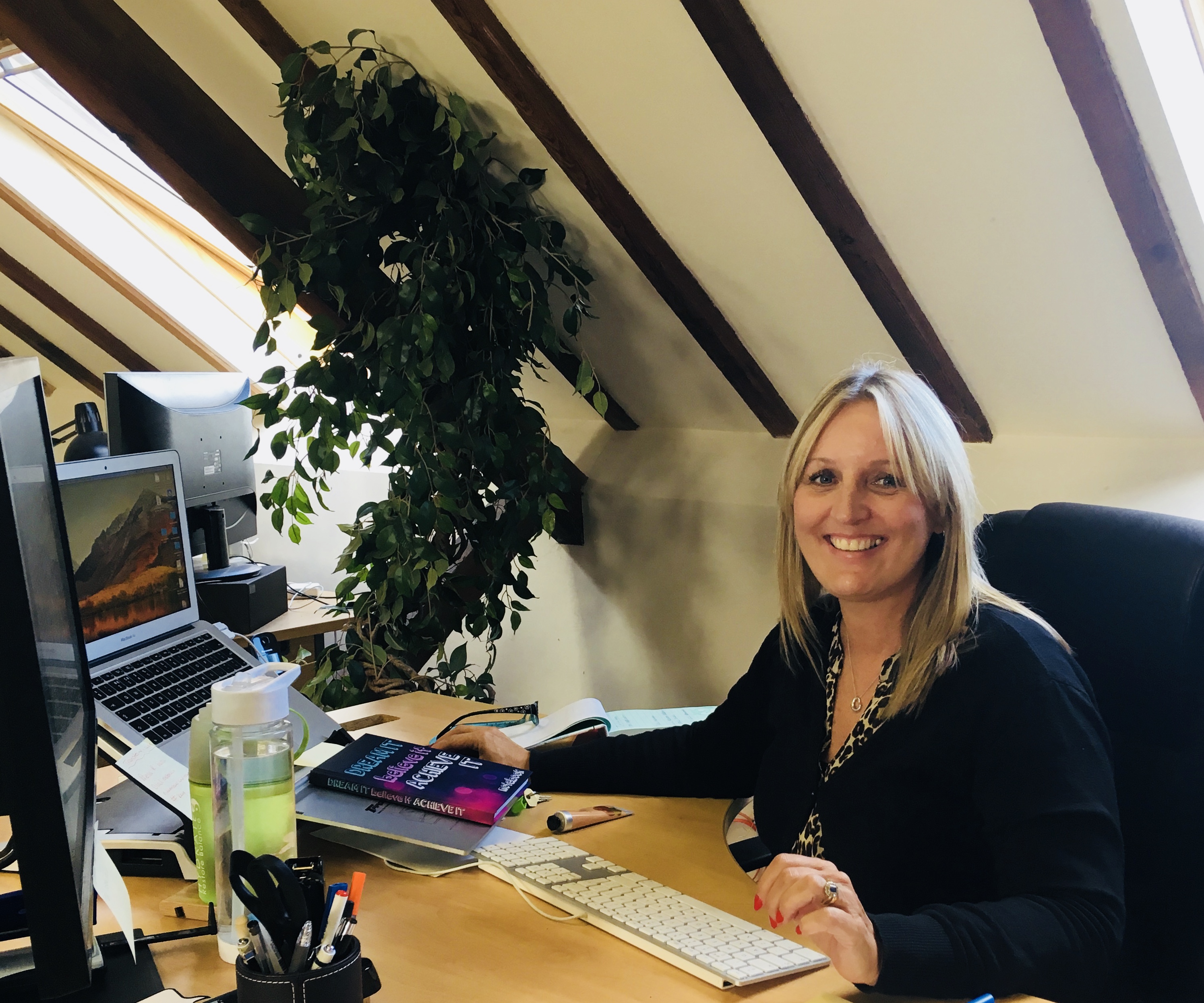 to our new Office Manager! Barton Hyett