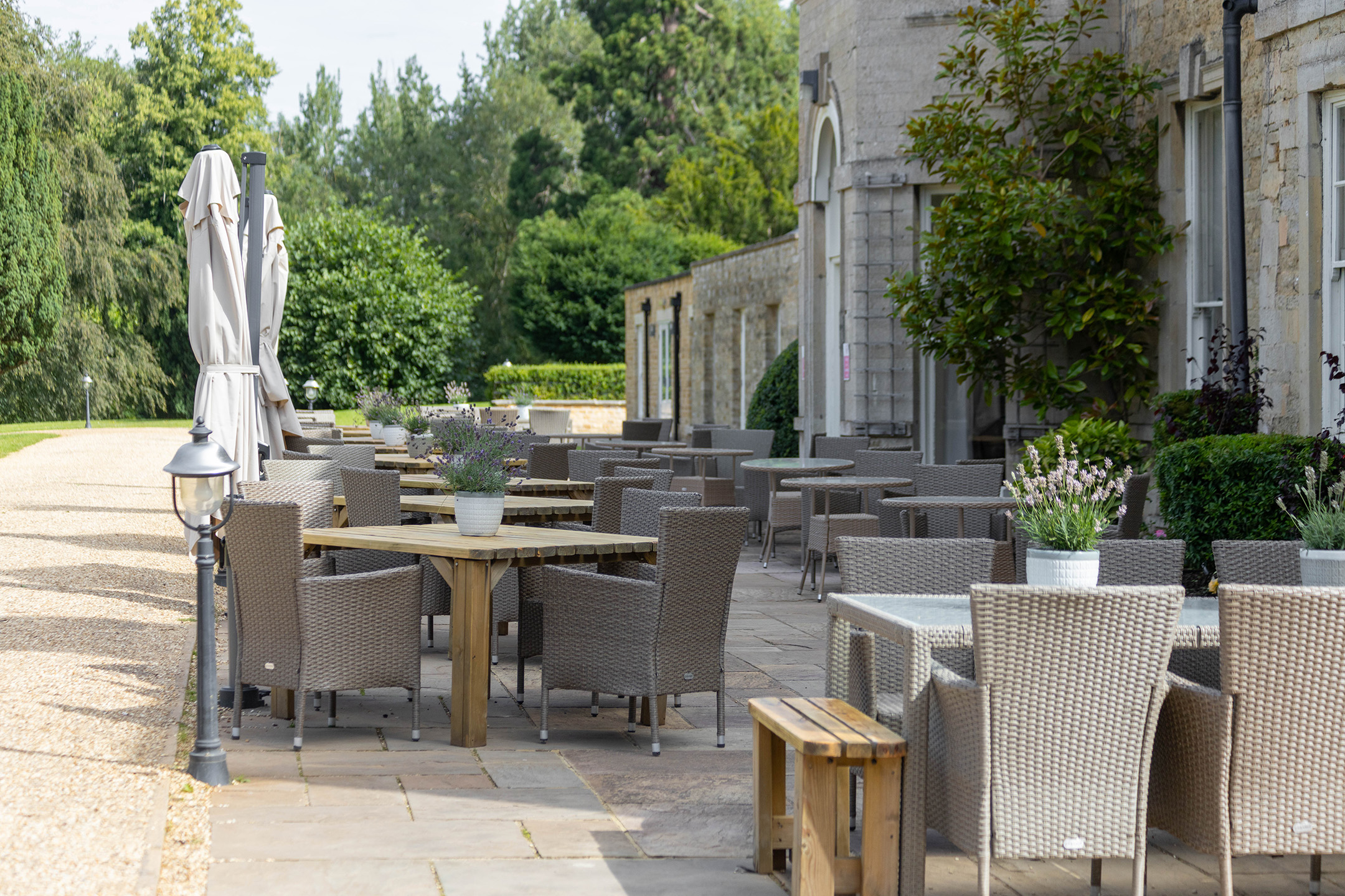 Gardens and Grounds Barton Hall Hotel Vines Restaurant The Garden Spa