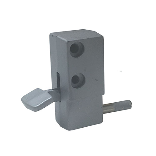 172 Patio Door Foot Lock Silver Barton Kramer Inc.