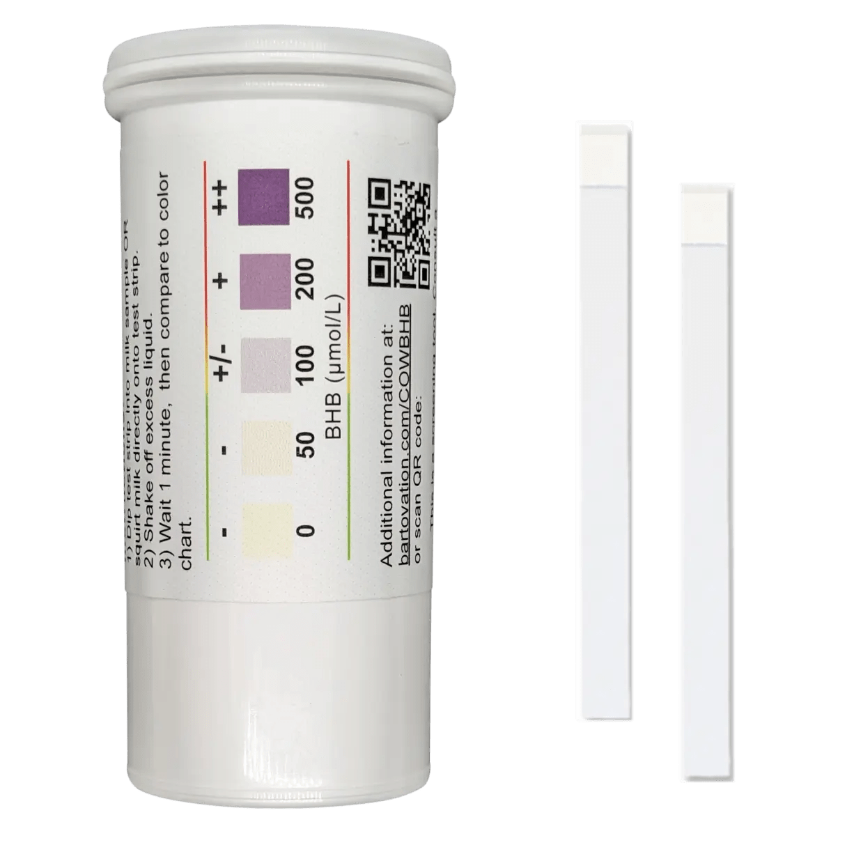 Milk Ketone Test for BHB in Cow Milk Bartovation