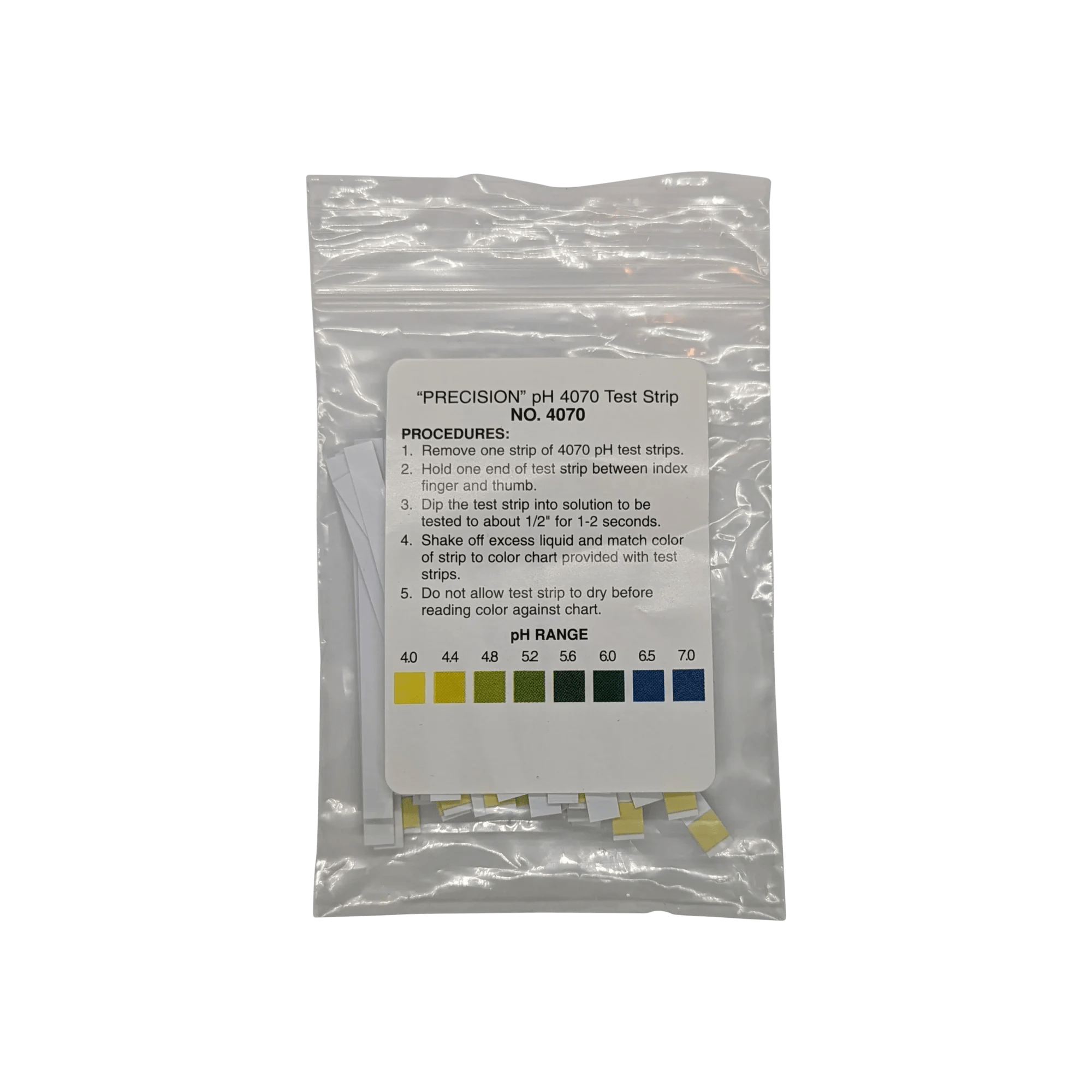 pH 47 Test Strips [Bag of 50 Strips] Bartovation