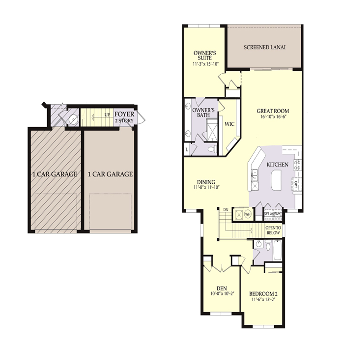 Bartram Park in Jacksonville Florida twinleaf floor plans