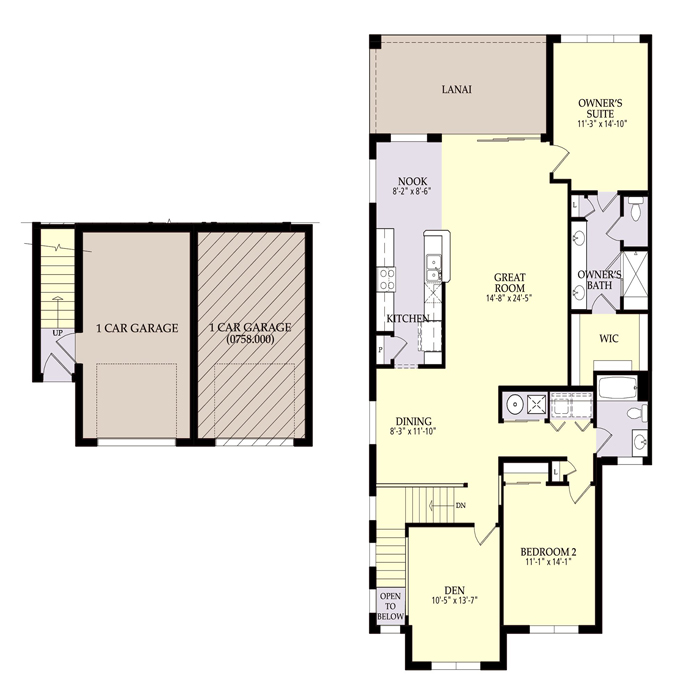 Bartram Park in Jacksonville Florida twinleaf floor plans