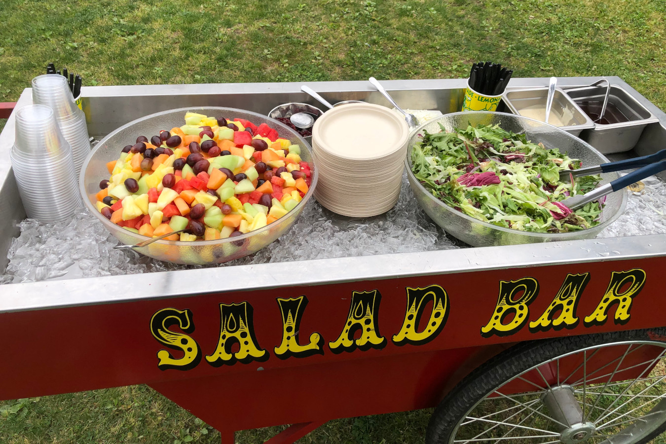Salad and Fruit Carts Barts Carts
