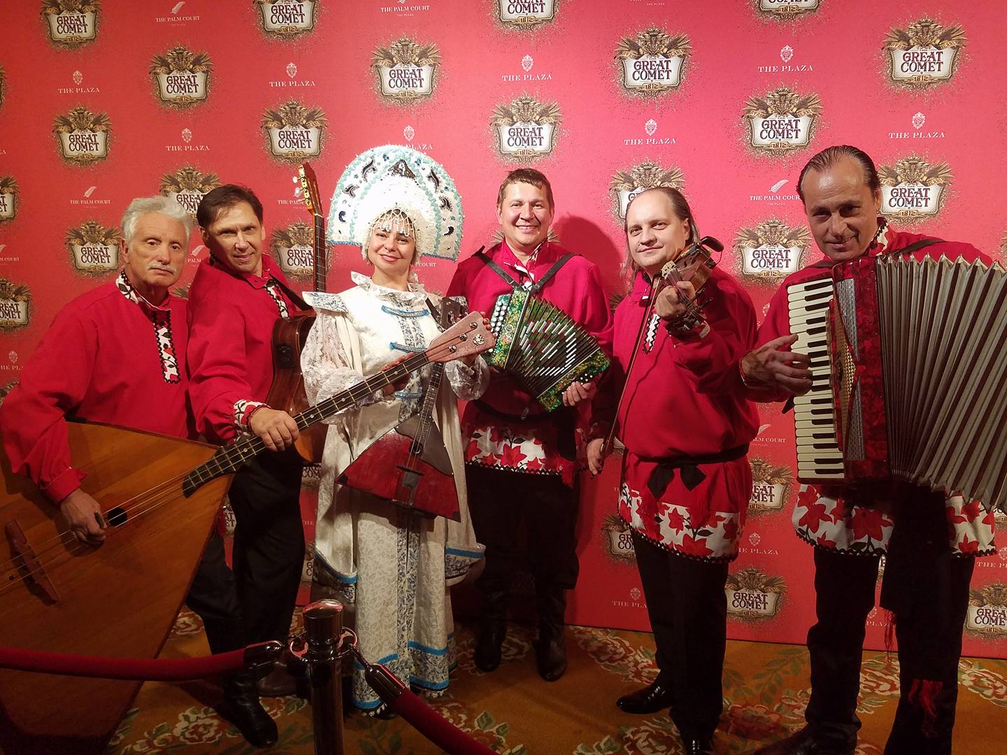 Accordion player from New York City Andrei