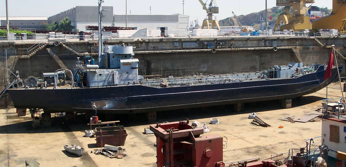 DryDocking Basaran Shipyard