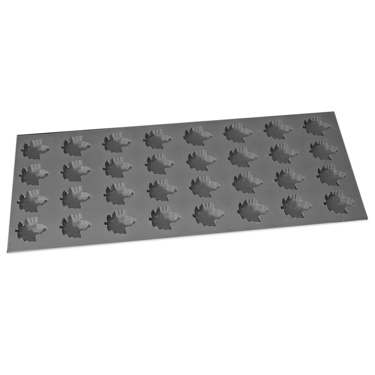 2 oz Leaf Rubber Candy Mold (32 Cavity) —
