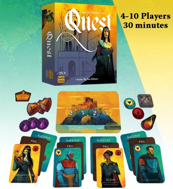 Quest Avalon Big Box Edition (Kickstarter) Board Game Base桌遊基地