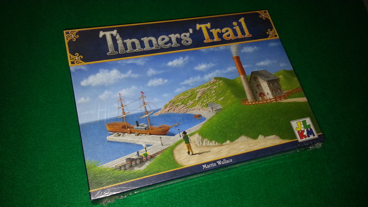 Tinners' Trail (First Edition) Board Game Base桌遊基地