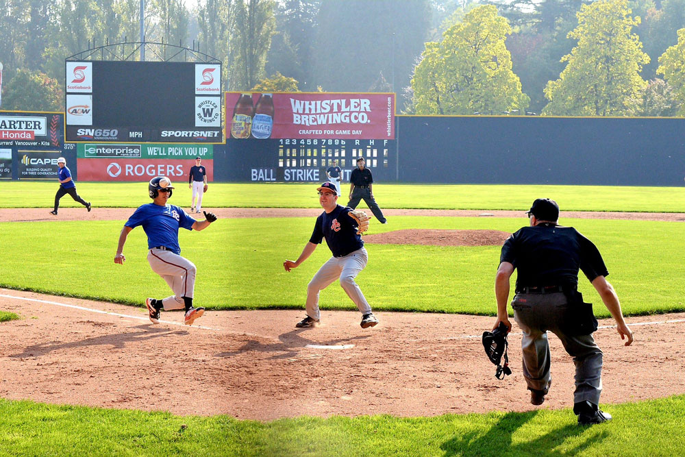 Baseball BC Umpires have Plenty of Fun at Nat Bailey!