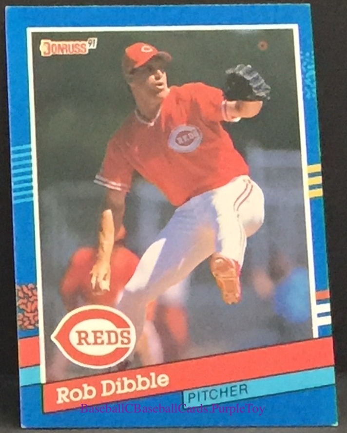 Rob Dibble Baseball Player Card BaseballCards