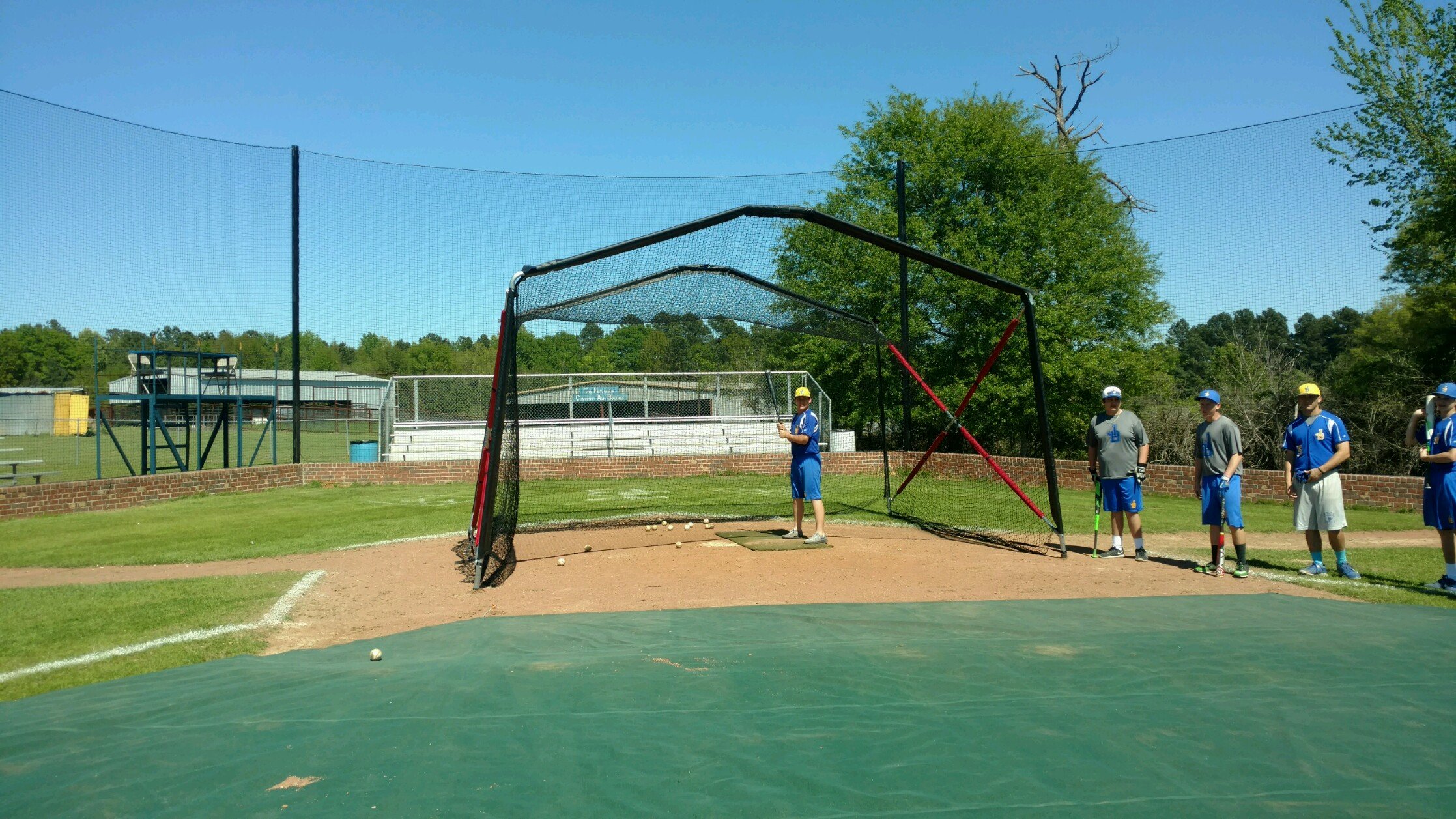 Homeplate Portable Batting Practice Cage A Unique Baseball Turtle