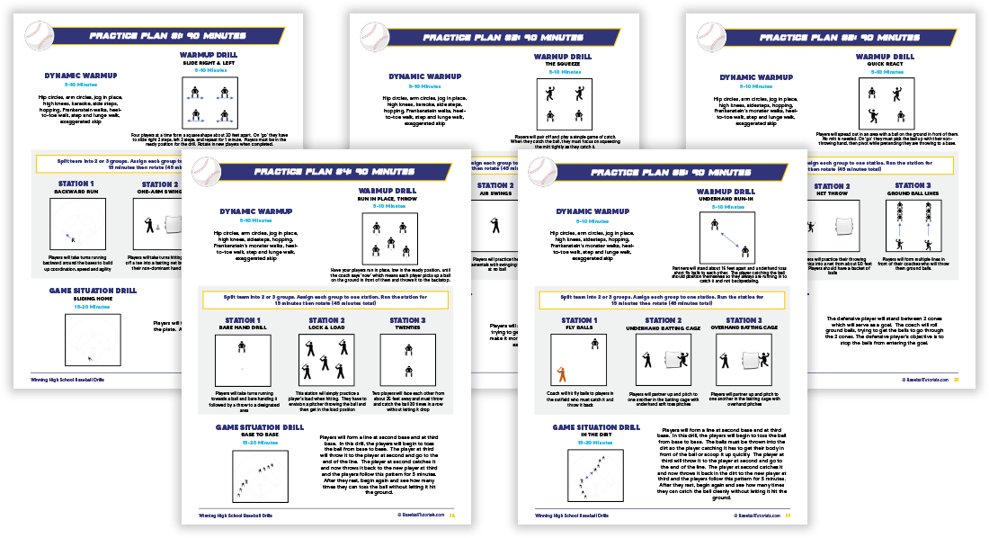 Winning High School Baseball Drills Baseball Tutorials