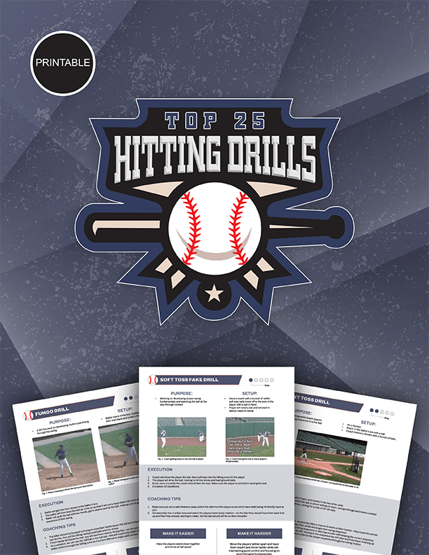 Top 25 Hitting Drills Baseball Tutorials