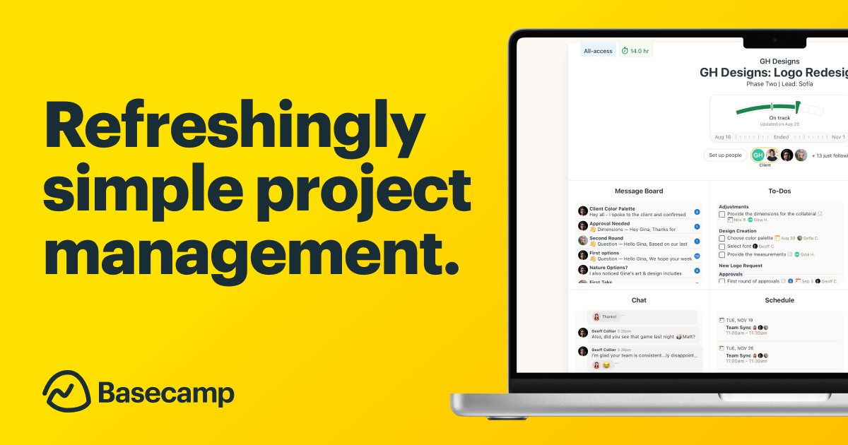 Basecamp Before & After