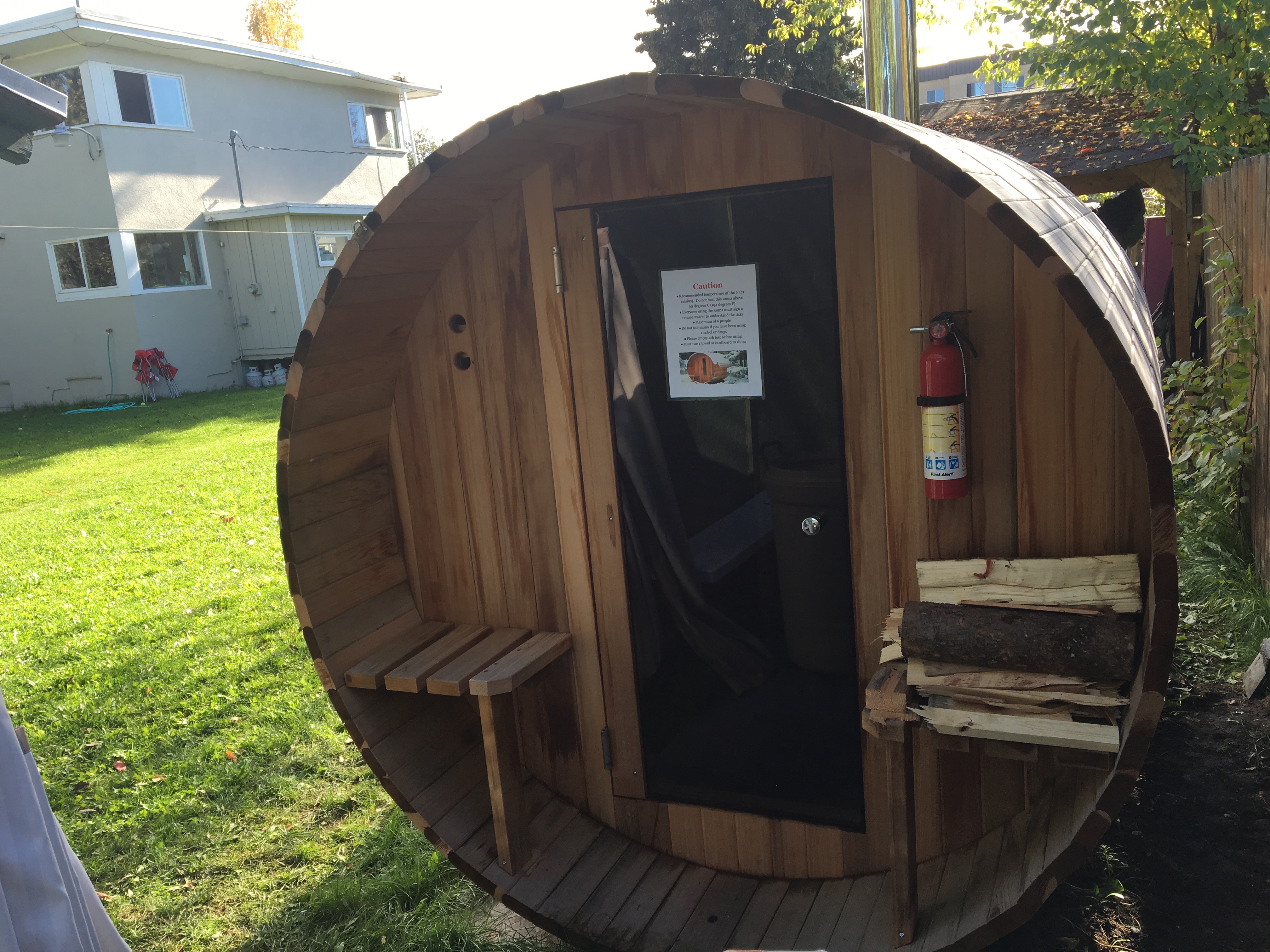 barrelsaunafront Base Camp Anchorage Hostel