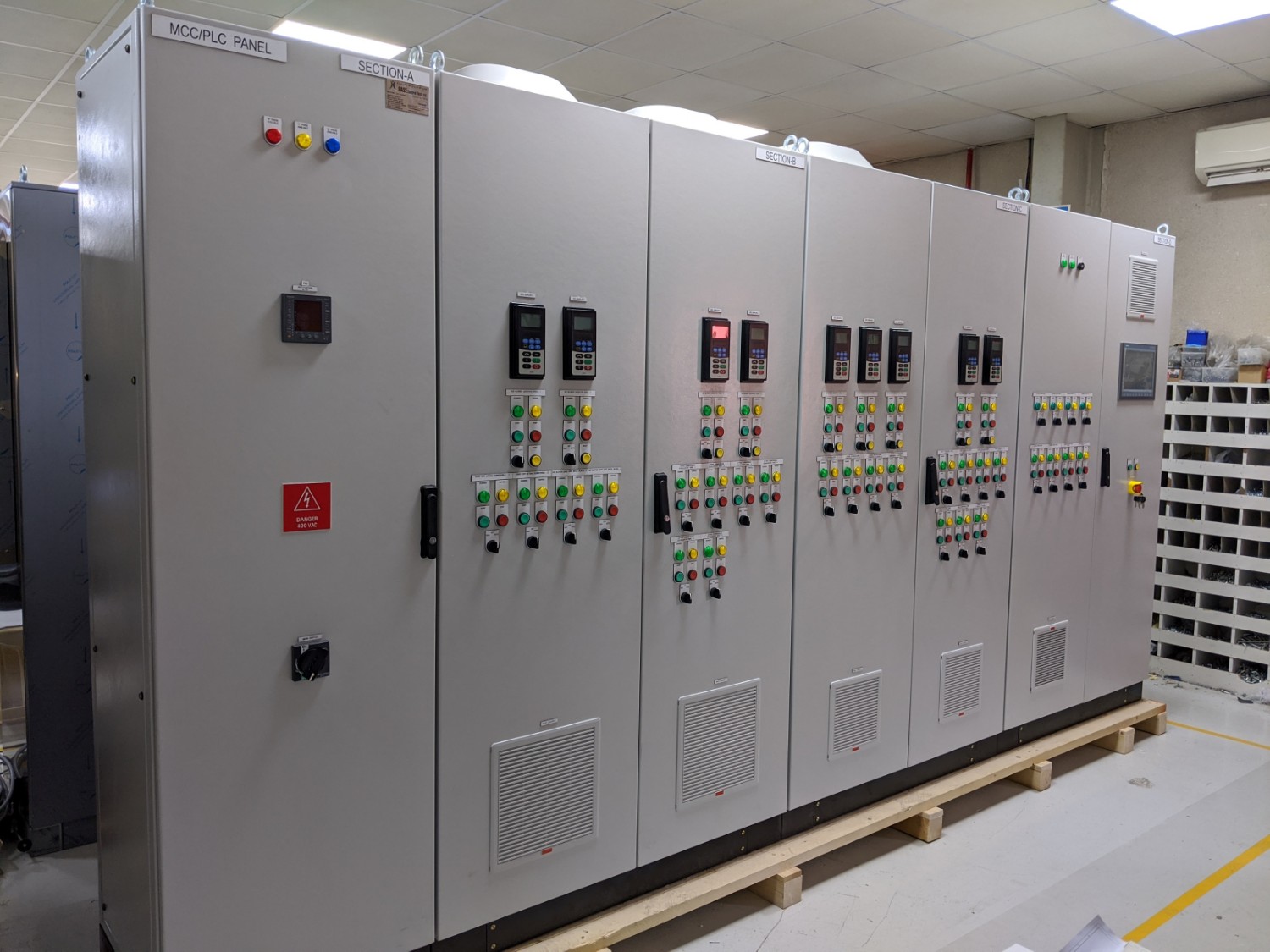 Electrical and Automation VFD Control Panels LV MCC Panels UAE