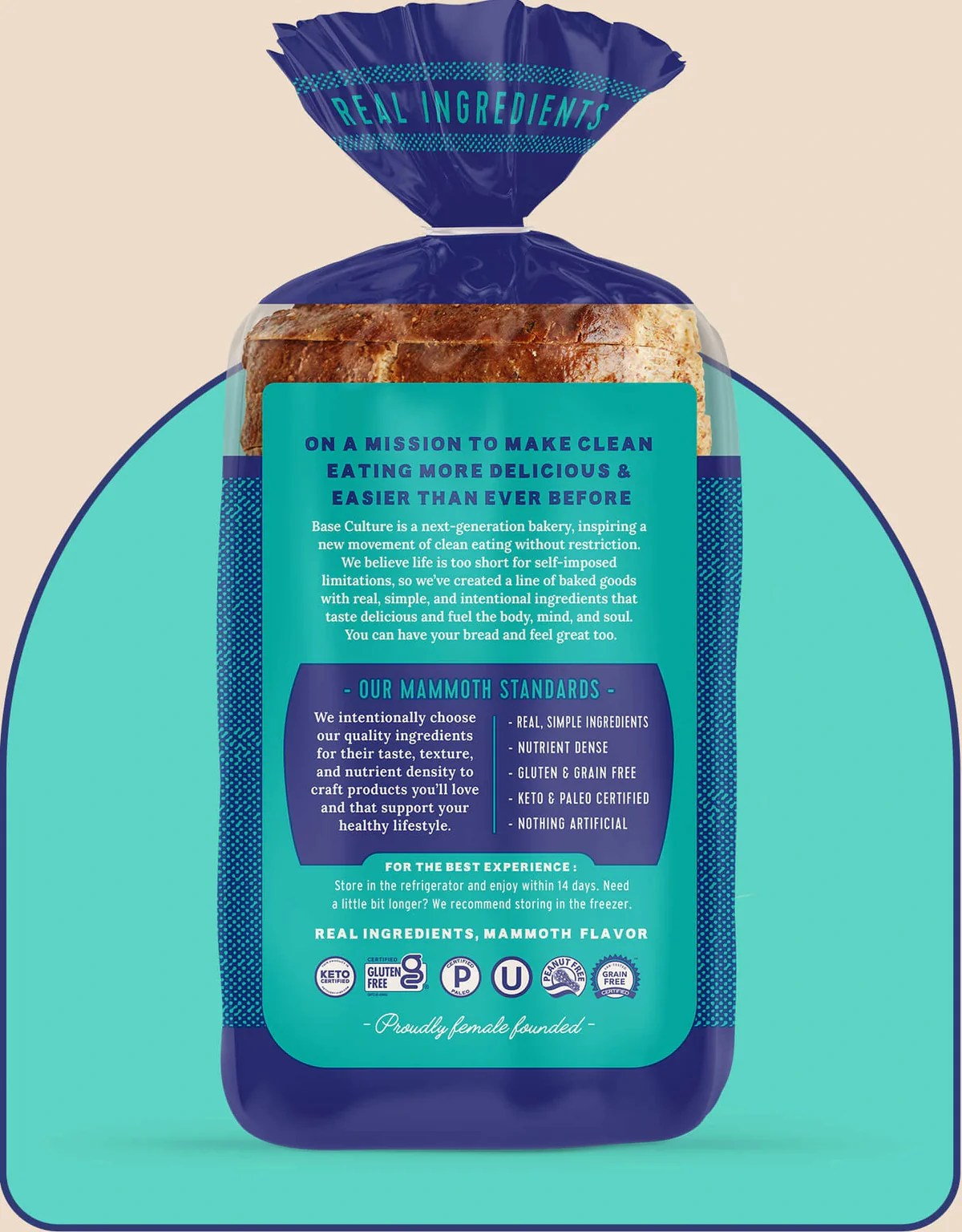 Paleo Certified 7 Nut & Seed Bread Base Culture BaseCulture