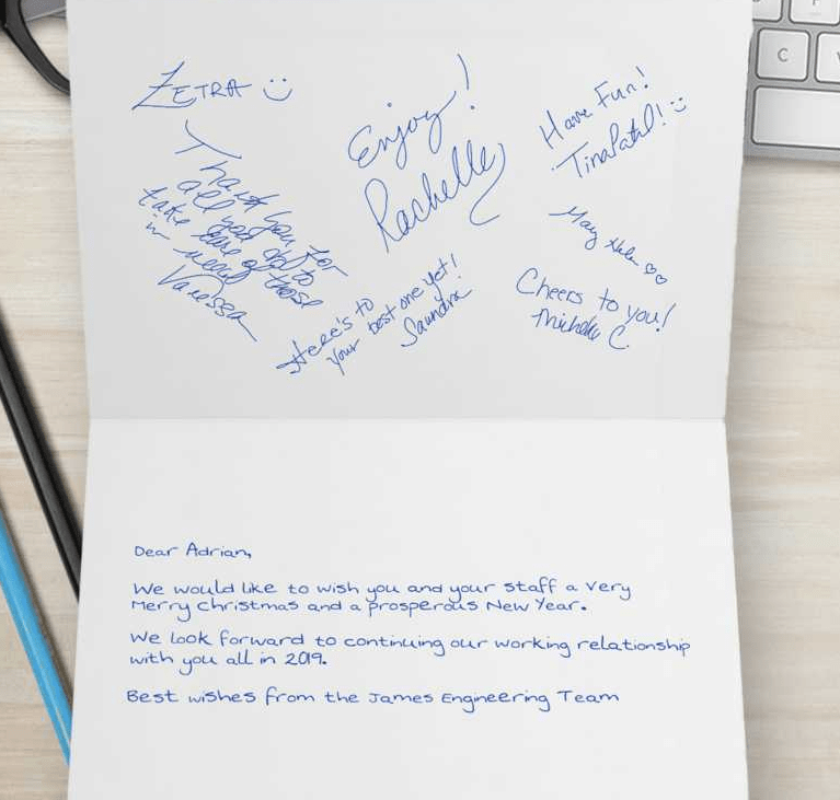 Handwritten Cards in a Digital World