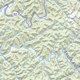 Troublesome Creek Kentucky Map Troublesome Creek Near Clayhole, Ky - Usgs Water Data For The Nation