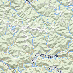 Troublesome Creek Kentucky Map Troublesome Creek At Noble, Ky - Usgs Water Data For The Nation