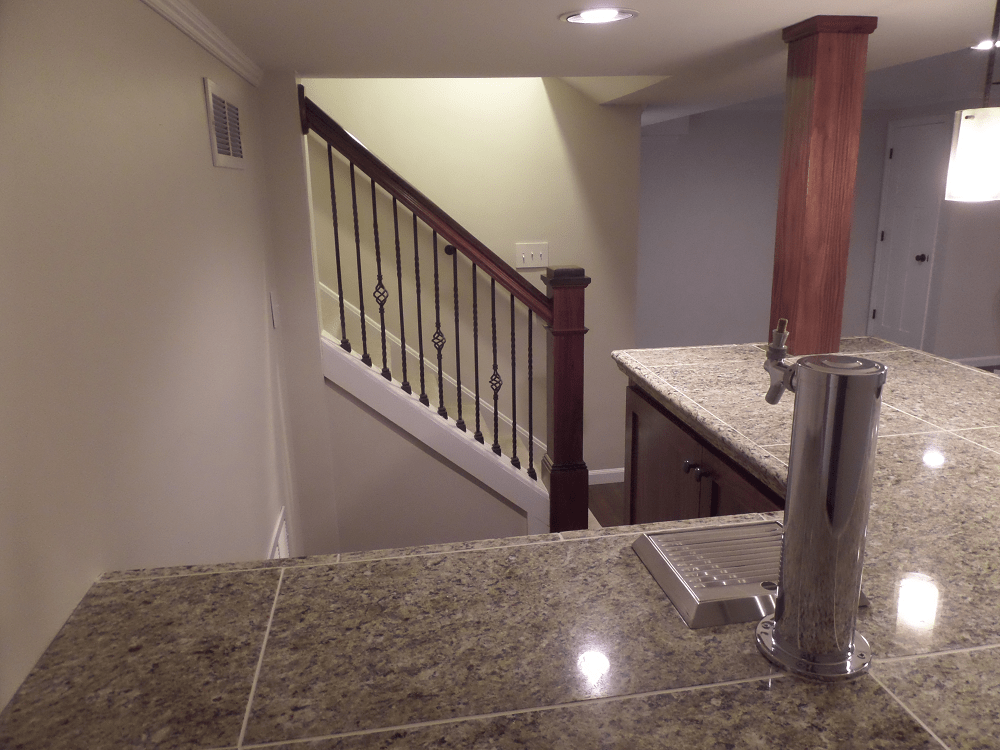 Whitefish Bay, WI Basement Finishing Project by TBG Basement Builders