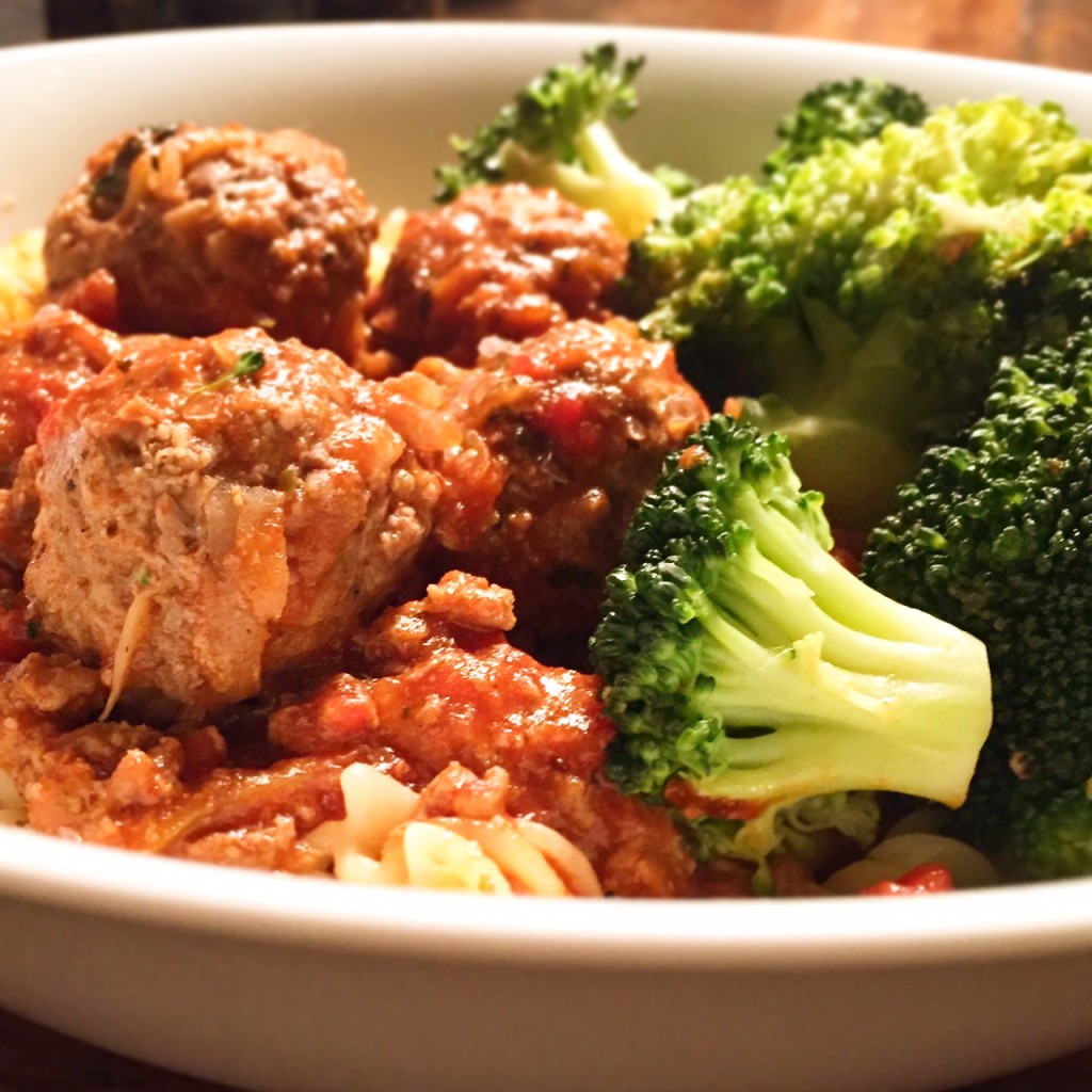 Homemade Beef Meatballs in Tomato Sauce Basement Bakehouse