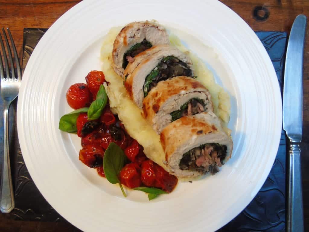 Seriously Easy Stuffed Chicken Ballotine Basement Bakehouse