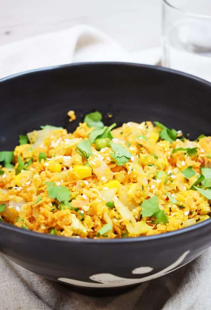 Easy Peasy Sweet Potato Fried Rice Basement Bakehouse