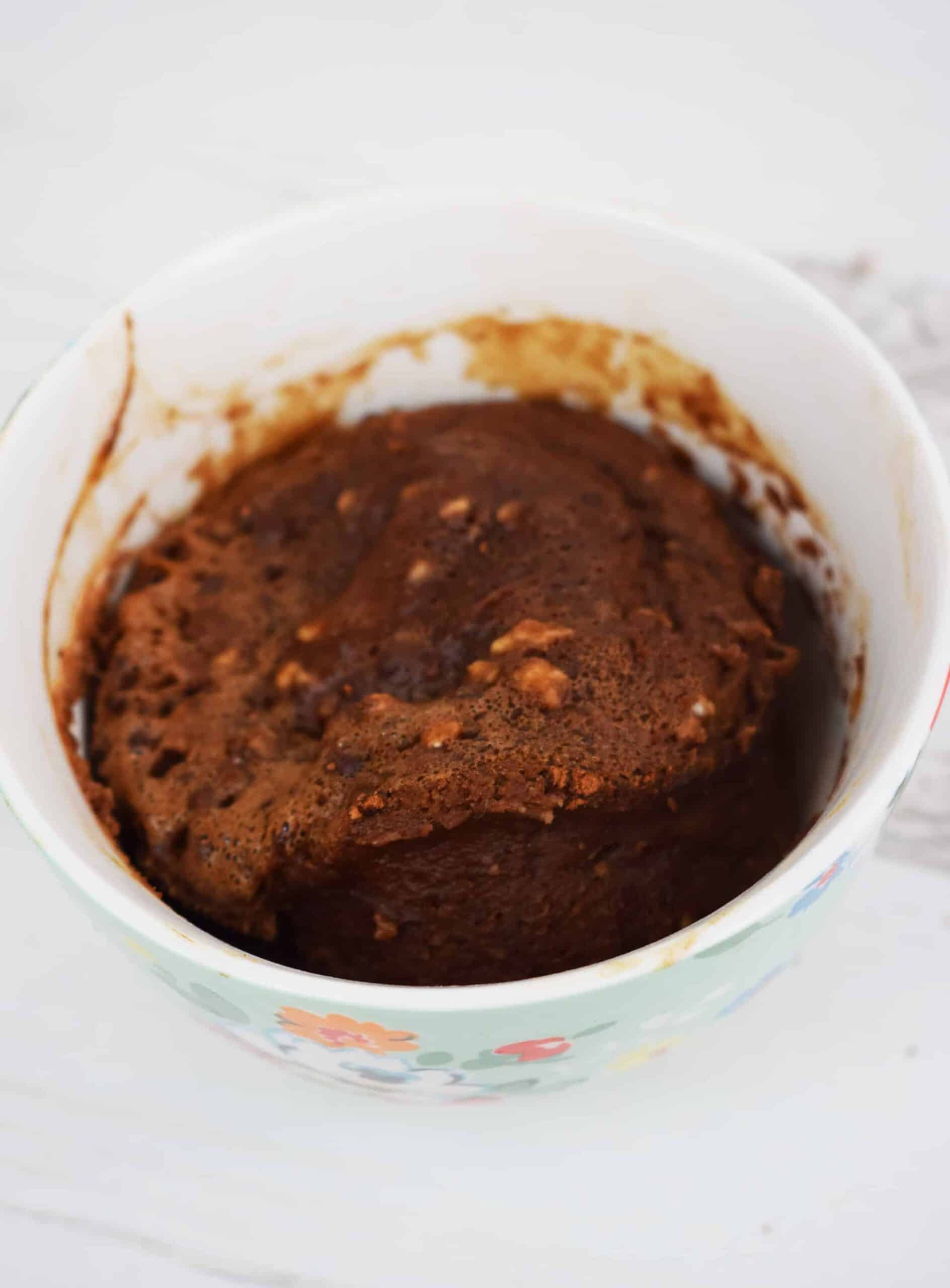 3 Minute Dairy Free Chocolate Mug Cake Basement Bakehouse