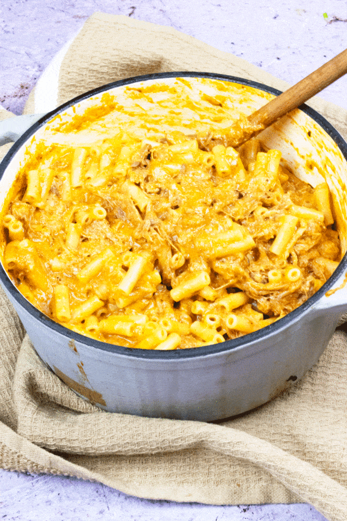 Syn Free Pulled Pork Mac & Cheese Basement Bakehouse