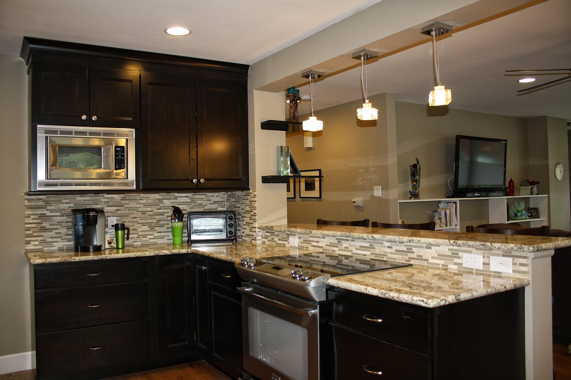 Award Winning Contemporary Kitchen Remodel Basements & Beyond