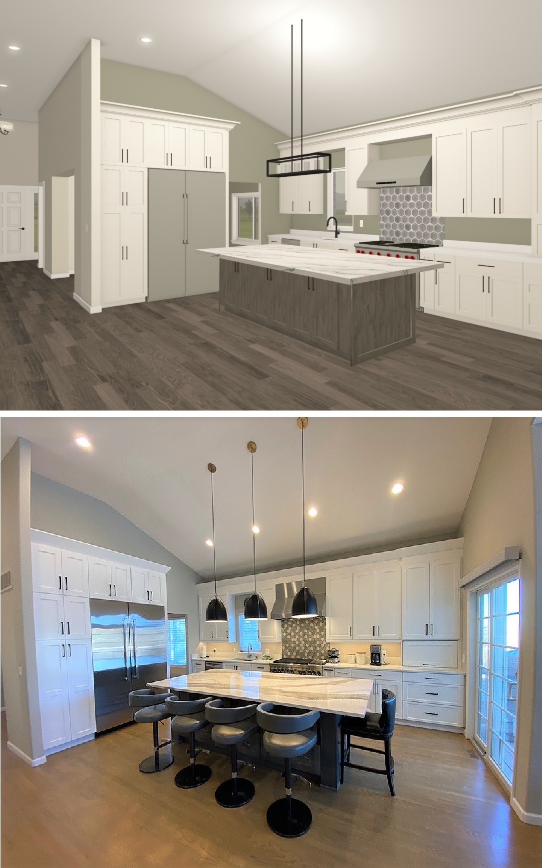 Littleton Chef's Kitchen Remodel Basements & Beyond