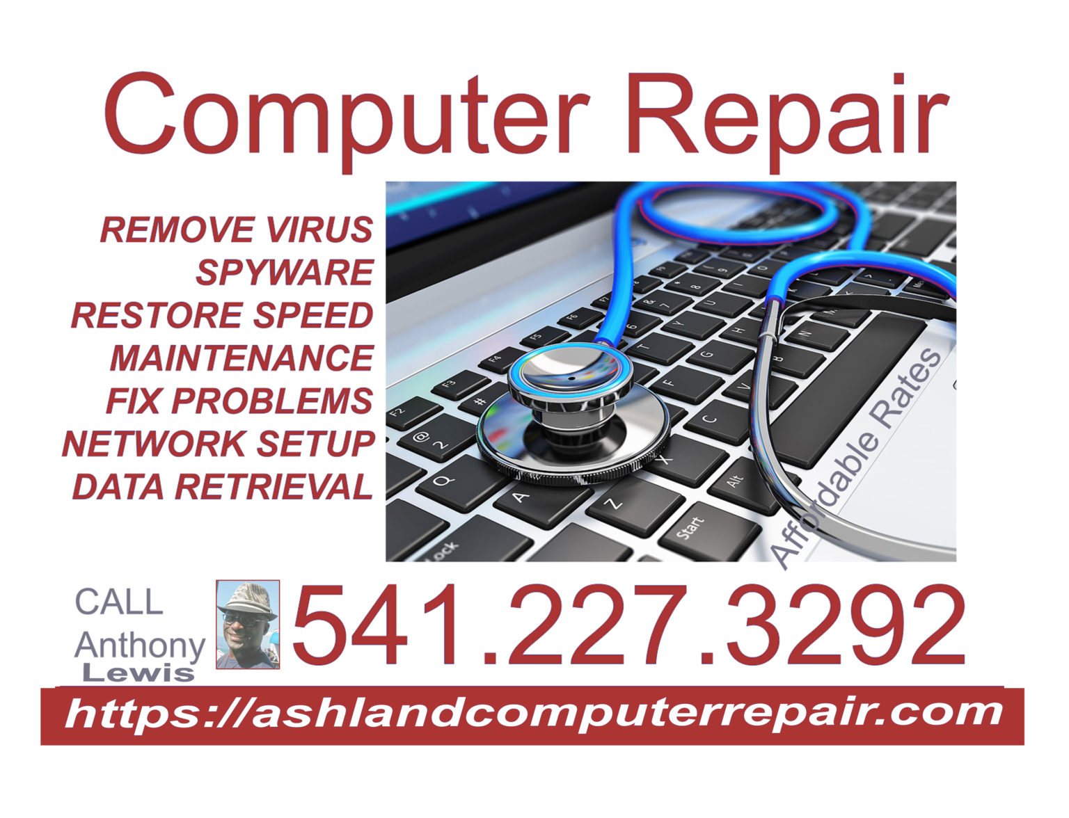 Ashland Computer Repair BASE Southern Oregon