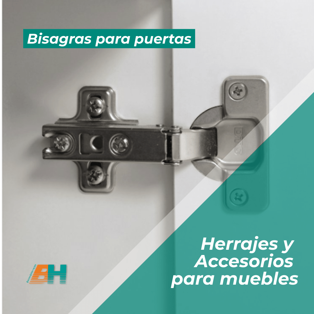 Herrajes para Muebles y Accesorios B & H > Bisagras invisibles